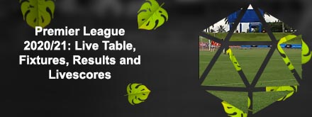 Live scores premier league table