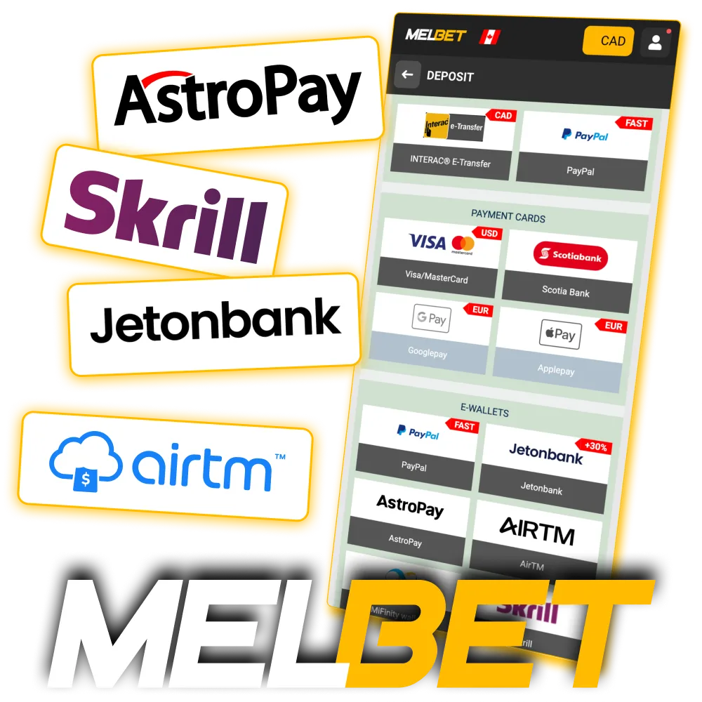 Fast and easy deposits through Melbet methods.