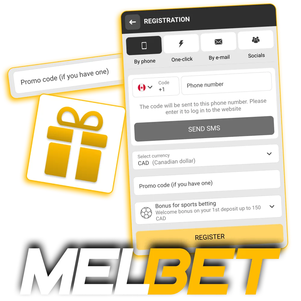 Use Melbet promo code for welcome bonus.