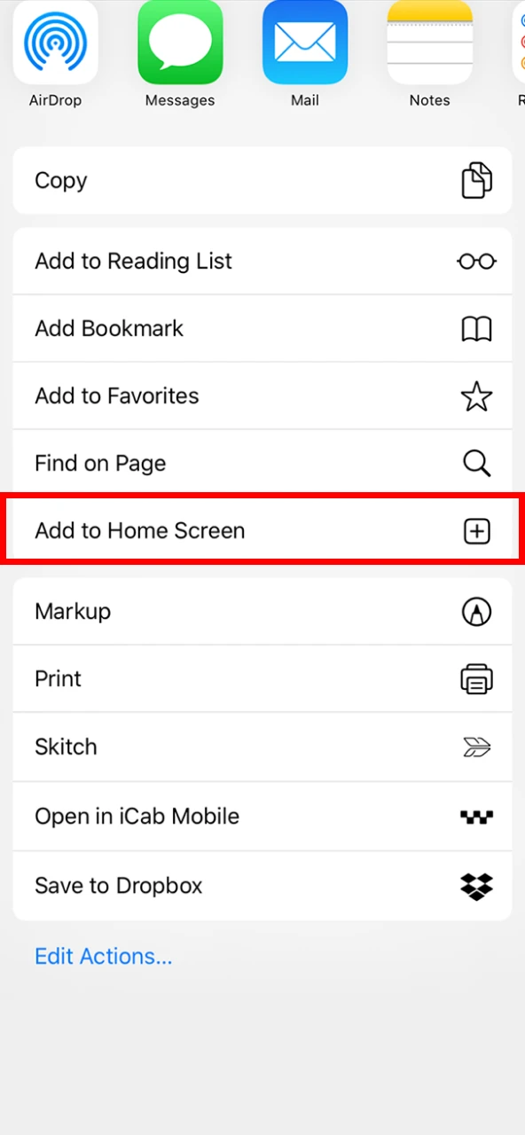 Add a Melbet shortcut to your home screen.
