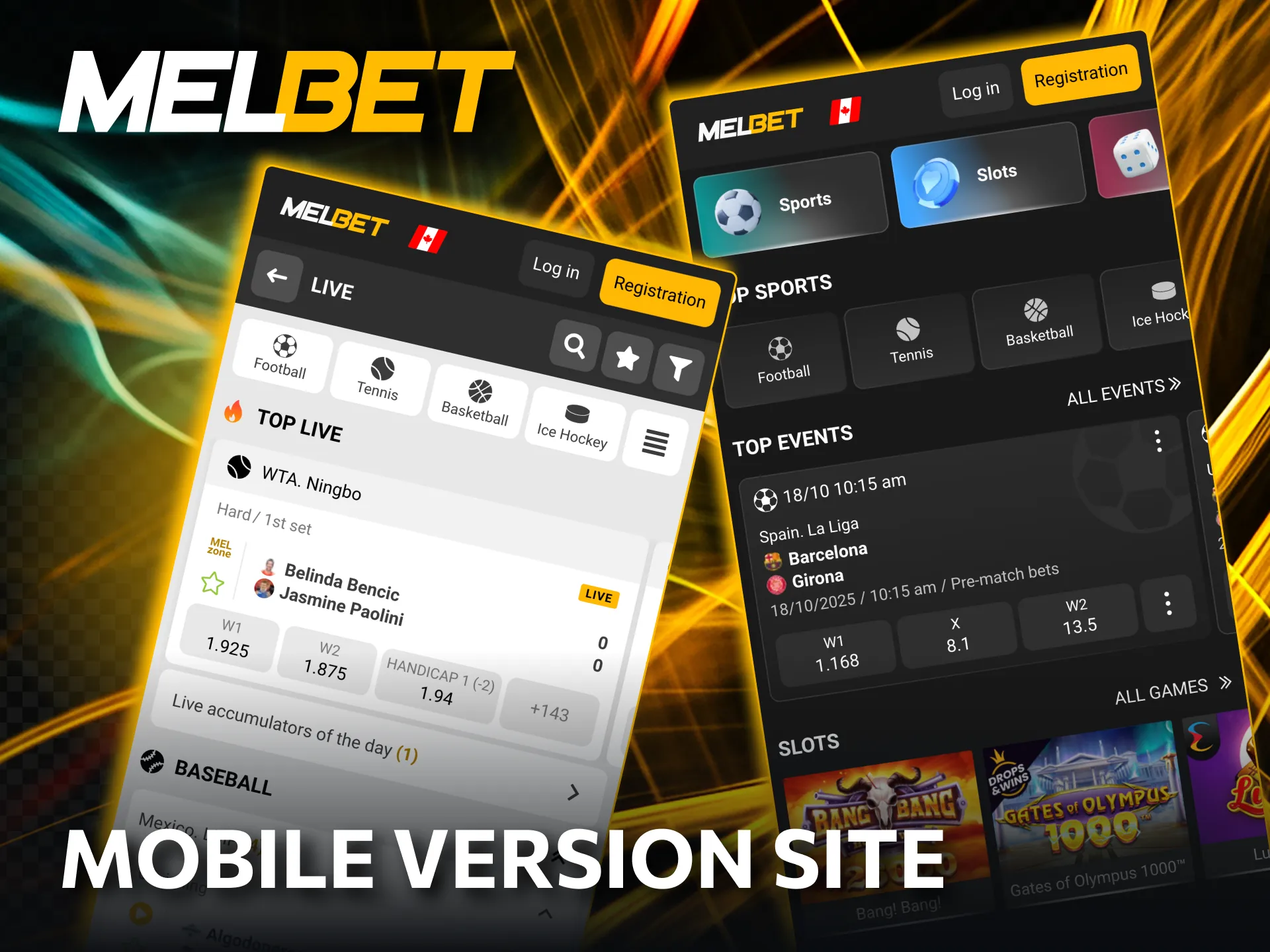 Use Melbet PWA for instant site access.